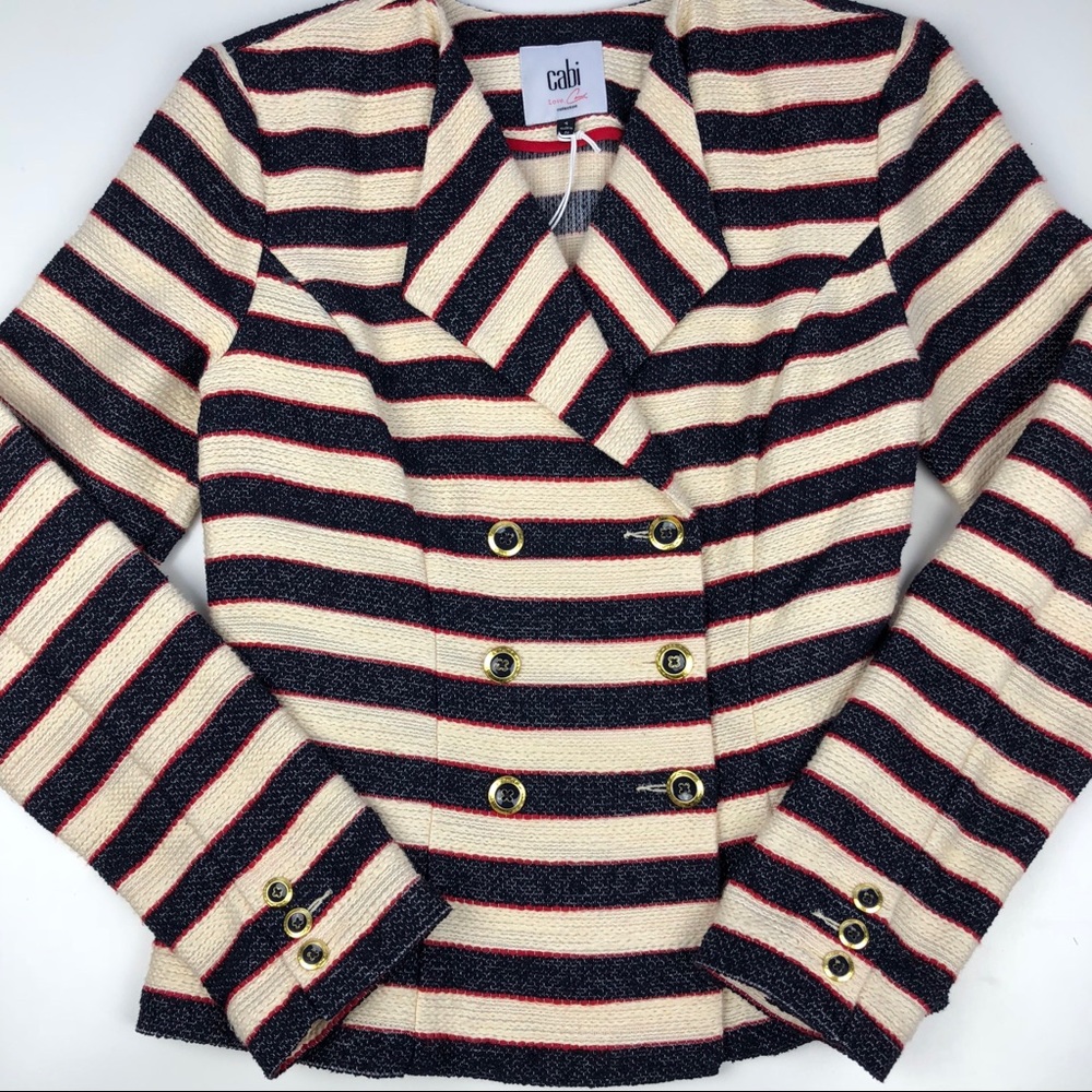 New! CAbi Cruise Jacket Size 4